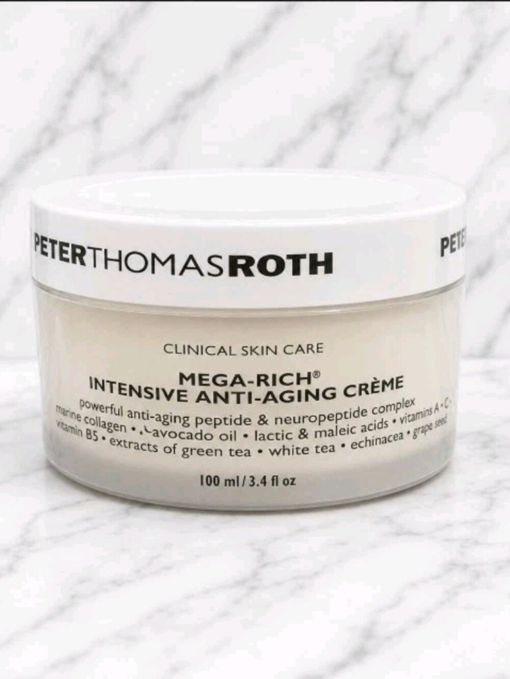 Peter Thomas Roth Mega-Rich Intensive Anti-Aging Creme 100ml/3.4oz NEW & SEALED!